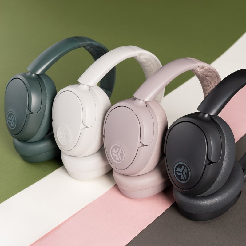 JLAB JBuds Lux ANC | Bluetooth multi-connection headset | smart ANC | Foldable - Headphones & Earbuds - Plastic Multicolor