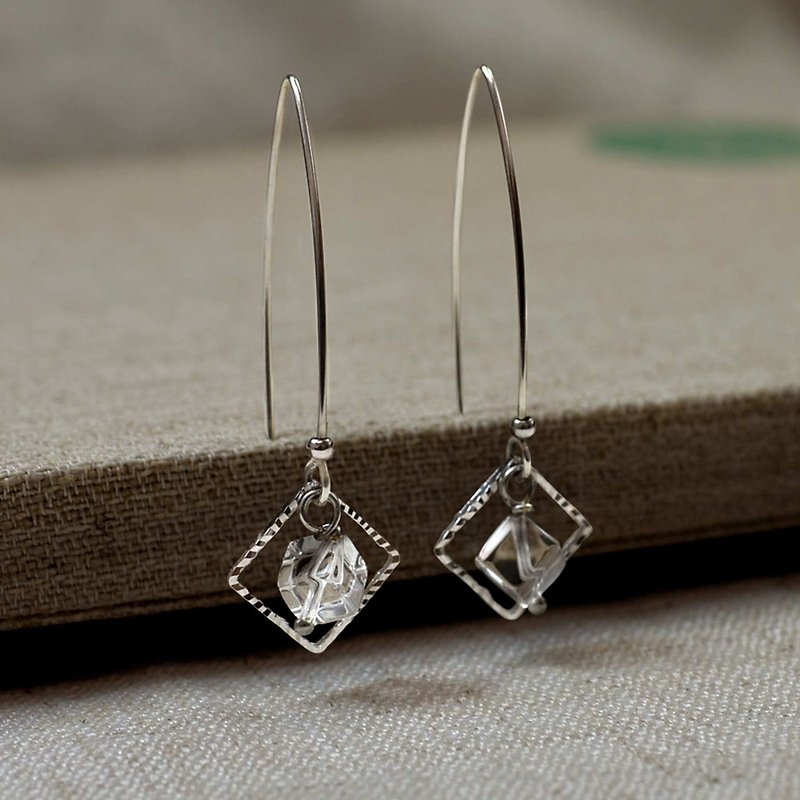 Quiet Starry Earrings | Memorial Marking | Customized | Gifts - Earrings & Clip-ons - Gemstone 