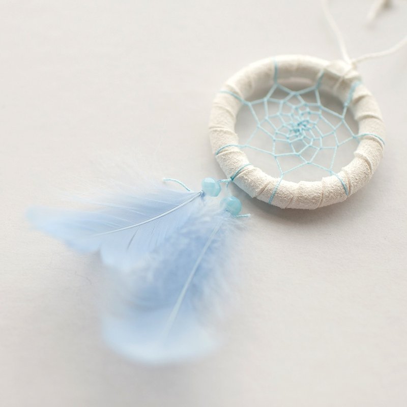 Dream Catcher Material Pack Mini Version-Pink Blue (Macaron Color) Small Fresh Hand-made Gift - Other - Other Materials 