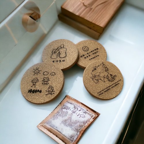 Graduation Engraved Wooden Coaster