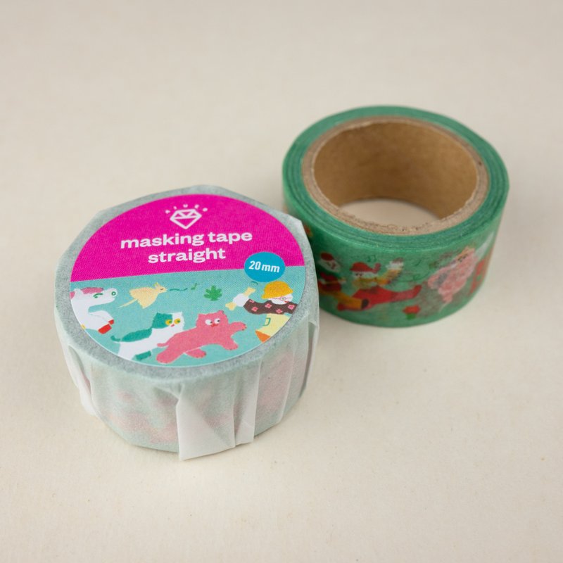 マスキングテープ Getting Along TQ - 紙膠帶/和紙/PET - 紙 多色