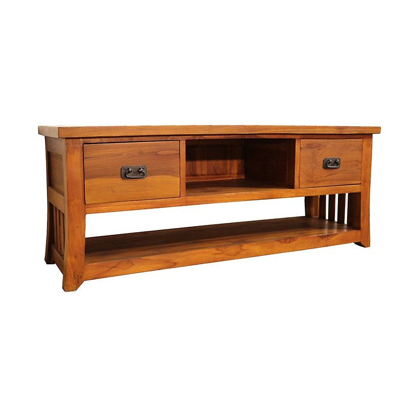 JatiLiving, Jidi City | Teak log TV cabinet TV cabinet cabinet living room RPTV009B - TV Stands & Cabinets - Wood 