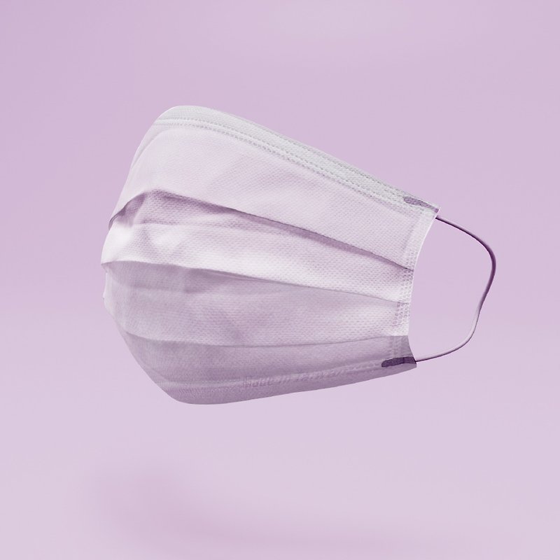 其他材質 口罩/口罩收納套 紫色 - |兆鼎生醫|台灣製高濾效三層平面醫療口罩(葡萄)
