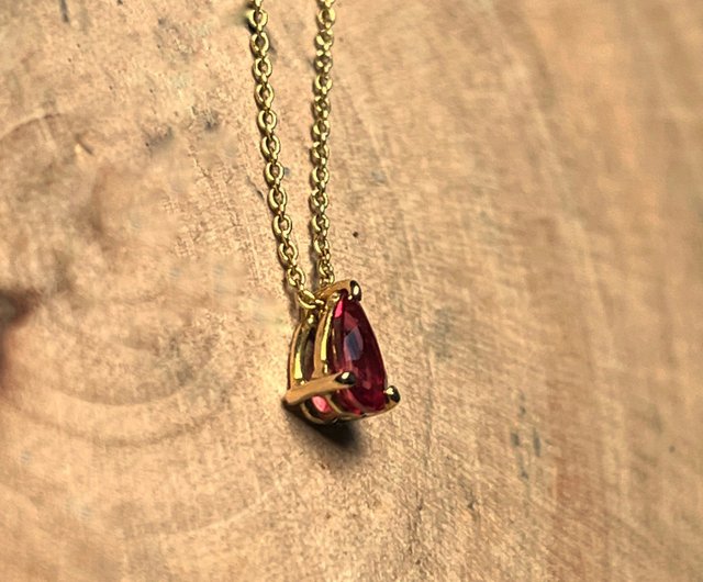 [Hua Rin a kari series] K18 ruby necklace