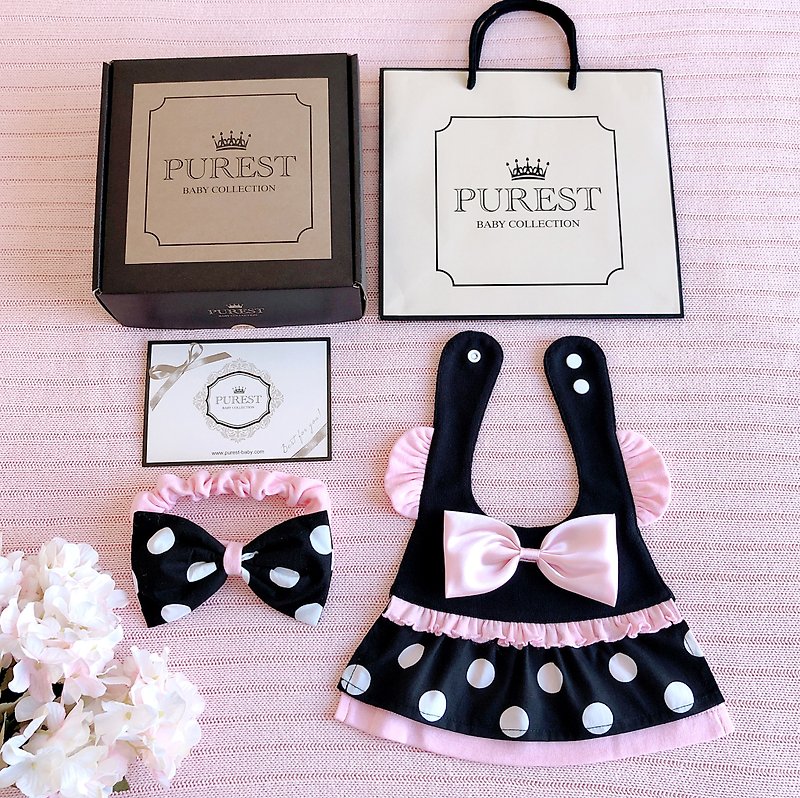 Hepburn Little Princess Minnie Party Baby Full Moon Gift Set Baby Newborn Full Moon Gift - Baby Gift Sets - Cotton & Hemp 