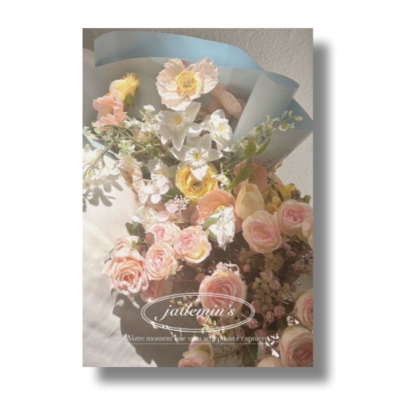 Flower postcards set 6pc - Cards & Postcards - Paper Multicolor