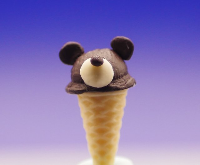 ミニチュアフードアイスクリームセット - ショップ miniature