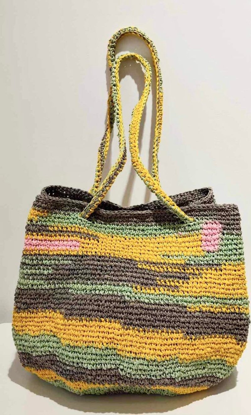 crochet bag - กระเป๋าถือ - กระดาษ 