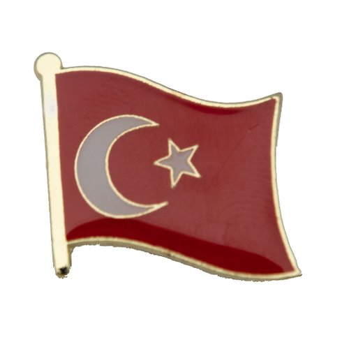 A-ONE TURKEY 土耳其紀念配飾 金屬胸徽 國徽飾品 國旗胸徽 造型 時尚