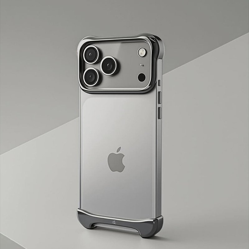 ARC | Arc Pulse iPhone 17 Pro Max 手機殼 鏡面黑 - 手機殼/手機套 - 鋁合金 黑色