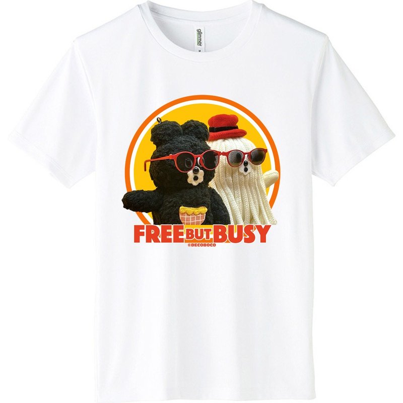 イケメン  Tシャツ - 女 T 恤 - 聚酯纖維 白色