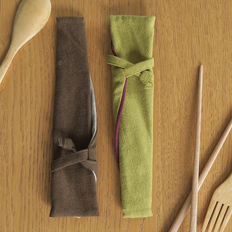 Cotton tableware storage bag - tableware bag:: Welcome to the private message to ask the color - ช้อนส้อม - ผ้าฝ้าย/ผ้าลินิน หลากหลายสี
