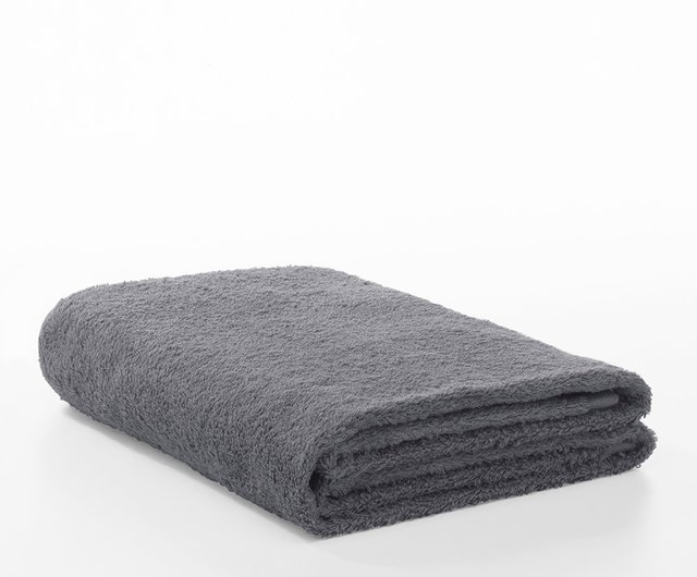 Peach and best sale gray bath towels