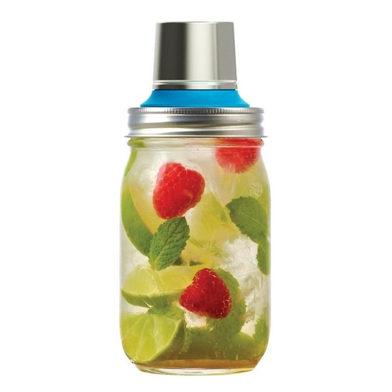 Mason jar 32oz narrow mouth wine shake cup set - Other - Other Materials 
