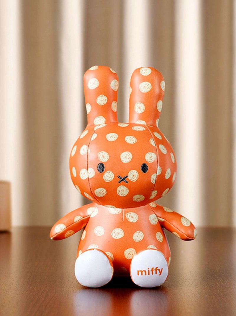 miffy PU 公仔 - 橙色波點 - 鑰匙圈/鑰匙包 - 其他材質 橘色
