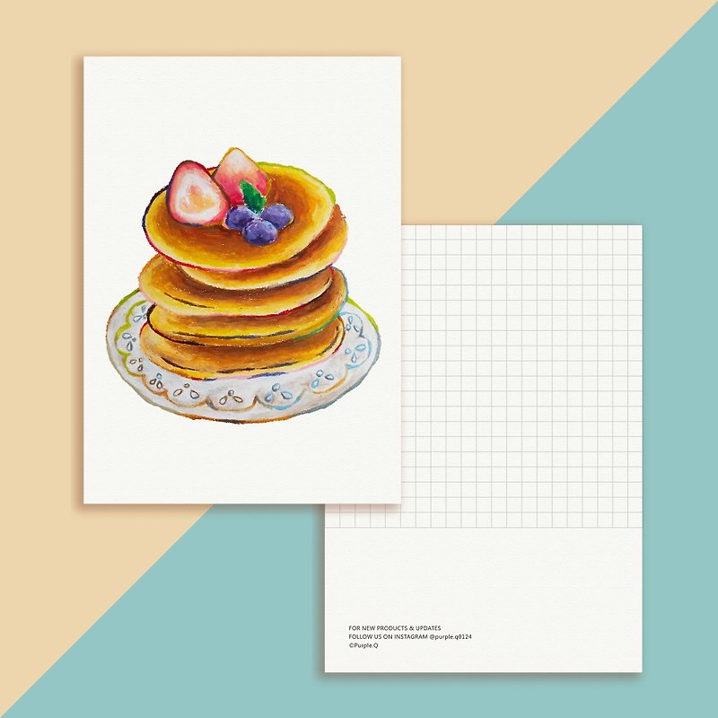 Strawberry Honey Muffin, Birthday Card, Greeting, Housewarming, Room Deco - Cards & Postcards - Paper Orange