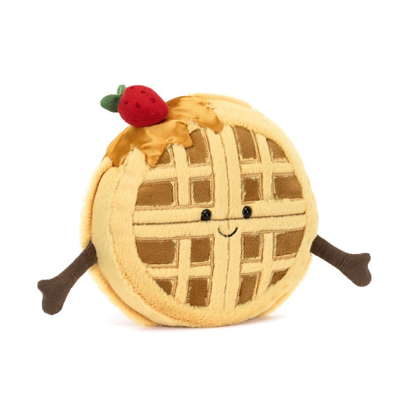 Amuseables Rene Waffle 趣味華夫餅 - 公仔/玩偶 - 聚酯纖維 金色