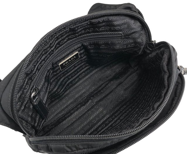 日本直送 名牌中古包 】PRADA プラダ ショルダーバッグ ブラック
