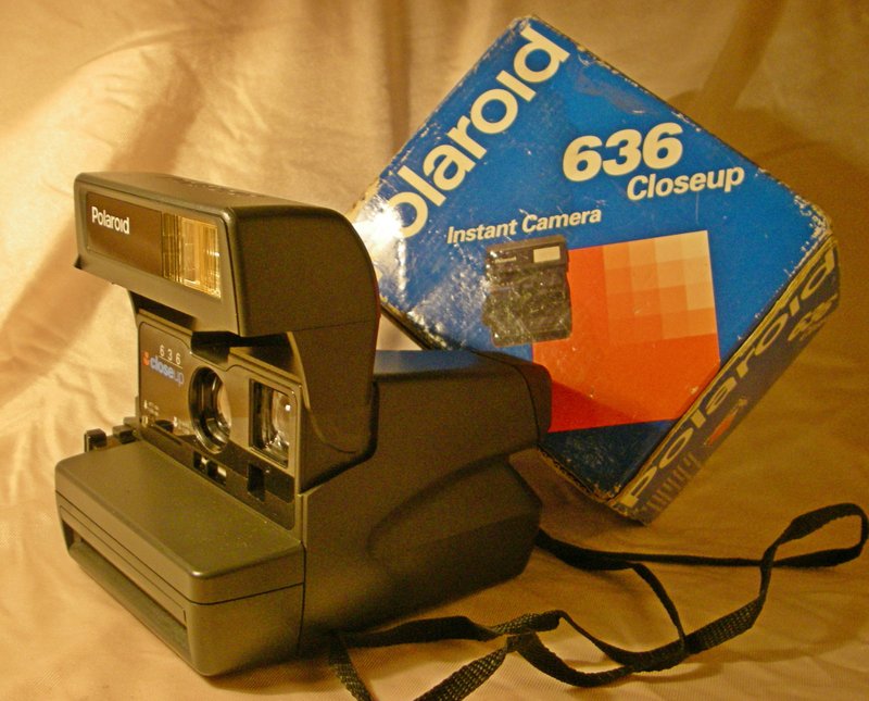 POLAROID 636 ONESTEP CLOSEUP land Camera Instant Film 600 Paper Made in UK FINE! - 相機/拍立得/底片相機 - 塑膠 
