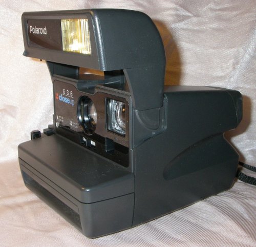 Polaroid 636closeup、インスタントカメラ、ポラロイドカメラ Polaroid 636 クローズ アップ インスタント フィルム カメラ