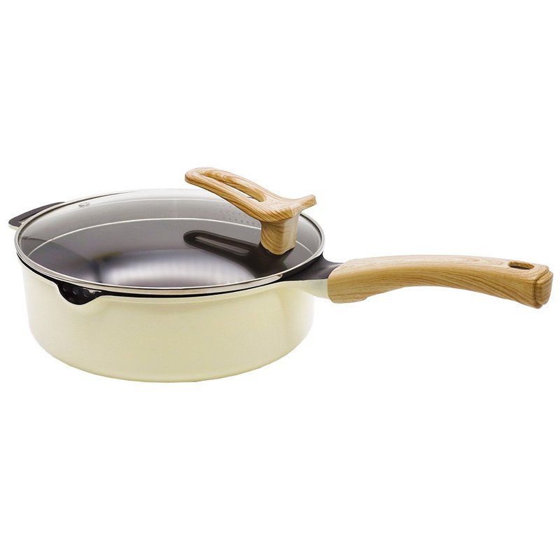 CB Japan COPAN系列單柄附上蓋瀝水鍋24cm - 廚具 - 鋁合金 
