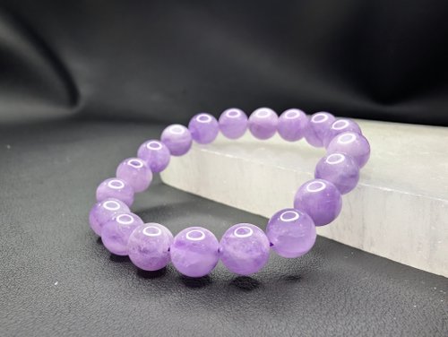 Double W 天然水晶創作館 紫水晶 Amethyst 10mm 手串 手鍊 天然水晶 水晶