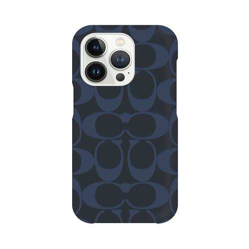 【コーチ】エンボスド Cロゴ型押しレザー iPhone14Plusケース BK コーチ】エンボスド Cロゴ型押しレザー iPhone14Plusケース BK