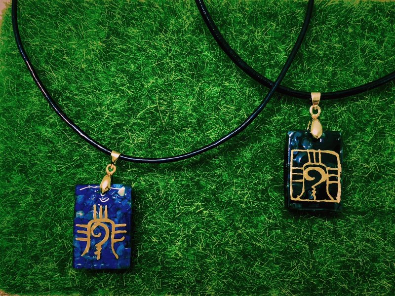 護身符系列 真皮圓黑色複古牛皮繩 皮革項鍊 加購賣場- 怪物小姐 - 項鍊 - 真皮 黑色