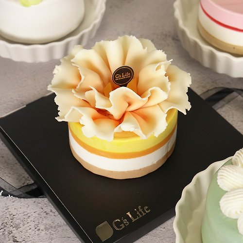 G's life 居事生活 生日快樂─芒果啵啵四吋蛋糕香皂