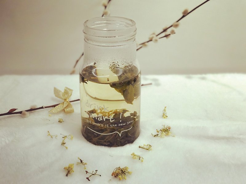 徐GuihuaティーXuTea・+緑茶+レモンバーム・希望・ホープ -  -Detoxティーシリーズに8パック・化合物の自然健康茶 - お茶 - 食材 ゴールド