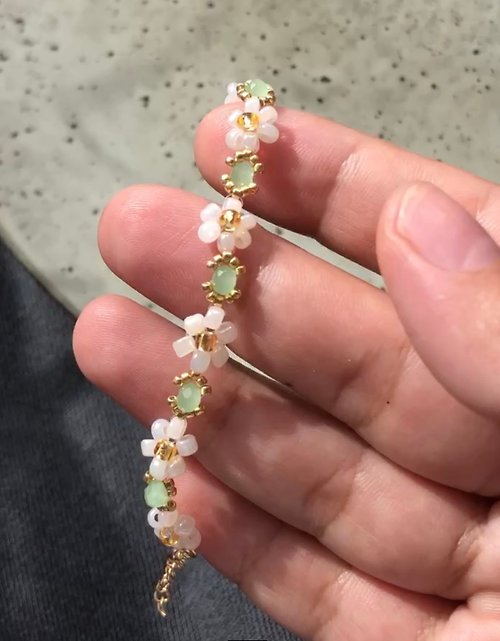 Flower jewellery Real flower Bracelet - Shop Fa for Her Bracelets - Pinkoi