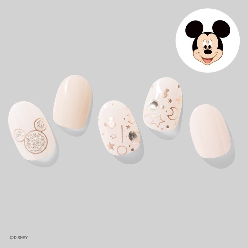 Ohora N Mickey (Beige) NP-007-HC - Nail Polish & Acrylic Nails - Other Materials White