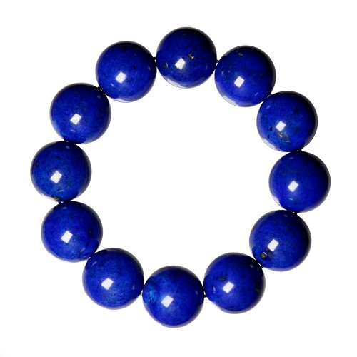 正佳珠寶 Gemsrich Jewelry 【正佳珠寶】青金石 蒐藏級老礦 19.7-19.9mm 青金石手珠