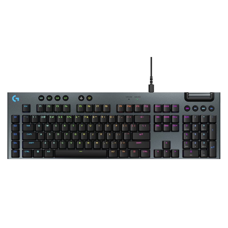 G915 X RGB mechanical gaming keyboard (2-axis) - อุปกรณ์เสริมคอมพิวเตอร์ - โลหะ สีดำ