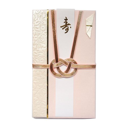 205剪刀石頭紙 日本婚禮禮節-ご祝儀袋(紅包) 櫻粉【Hallmark-JP結婚賀喜】