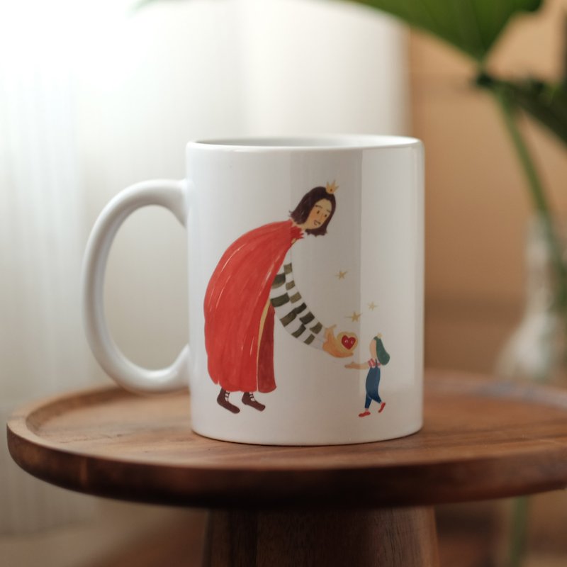 Santa Claus Mug | Love Bravely | Mug - Cups - Pottery 