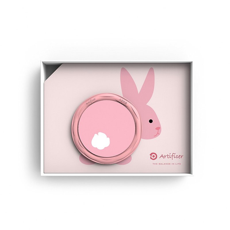 【Artificer】キッズブレスレットのリズム-うさぎ（ピンク） - ブレスレット - シリコン ピンク