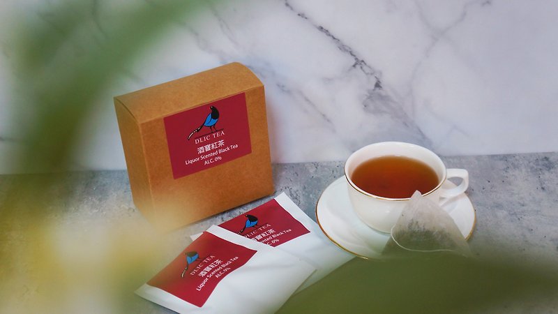 DLIC TEA | Liquor Scented Black Tea-5 Tea Bags - Tea - Fresh Ingredients 