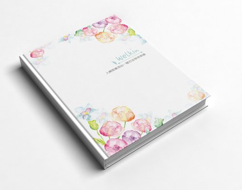 𝓦𝓮𝓵𝓴𝓲𝓷 洛可可草莓手工書 洛可可草莓 WELKIN手創 手工書/筆記本/手帳/日記本- 花漾盛夏