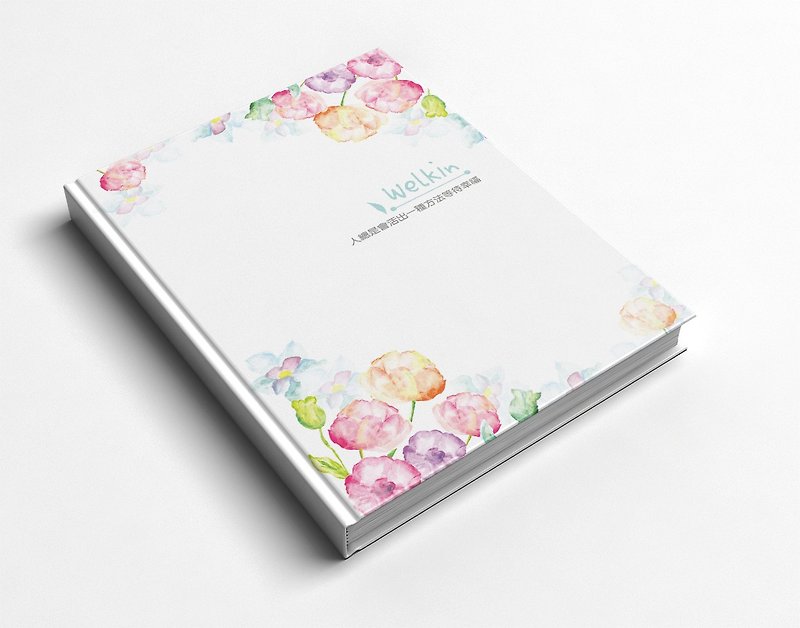 Rococo Strawberry WELKIN Handmade_Handmade Books/Notebooks/Notebooks/Diaries-Blooming Summer - Notebooks & Journals - Paper 
