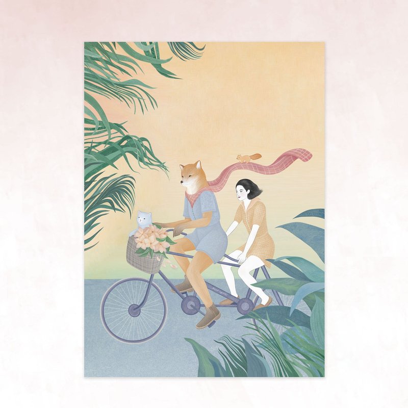 夢紀 ⁄   6月 / 畫卡 - 卡片/明信片 - 紙 多色