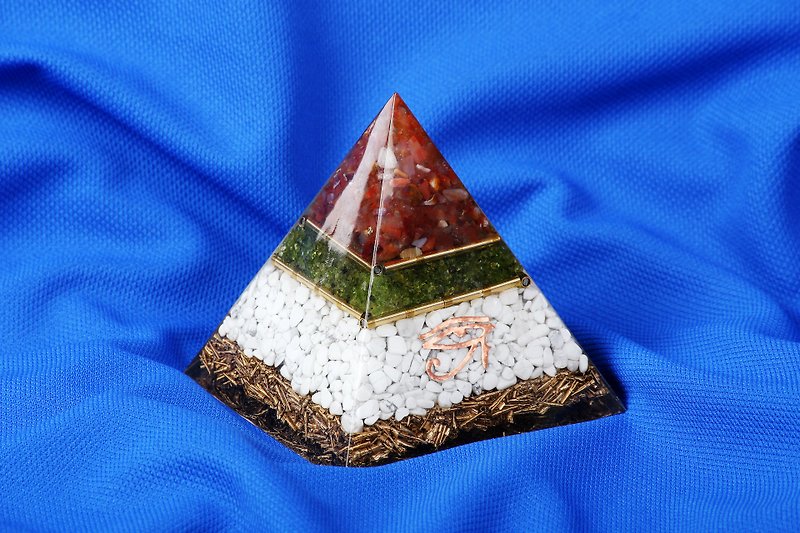 オルゴンピラミッドオルゴンエーテルエーテルエネルギーエネルギー変換オルゴン瞑想クリスタル - 置物 - クリスタル ホワイト