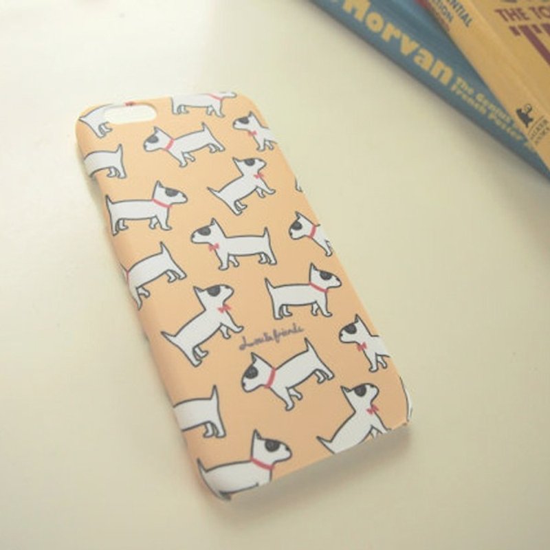 Bull Terrier iPhone 6/6S/7 Case - 手機殼/手機套 - 塑膠 黃色