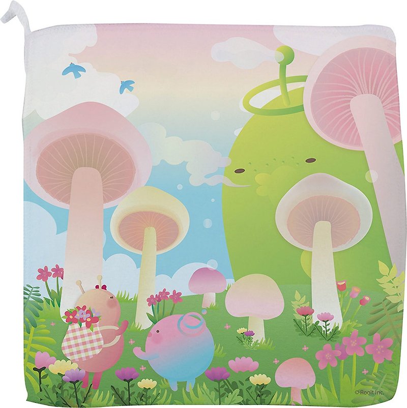 New series - No personality Star Roo- rub towel: [] the world of mushrooms, EC7BB04 - Towels - Cotton & Hemp Multicolor
