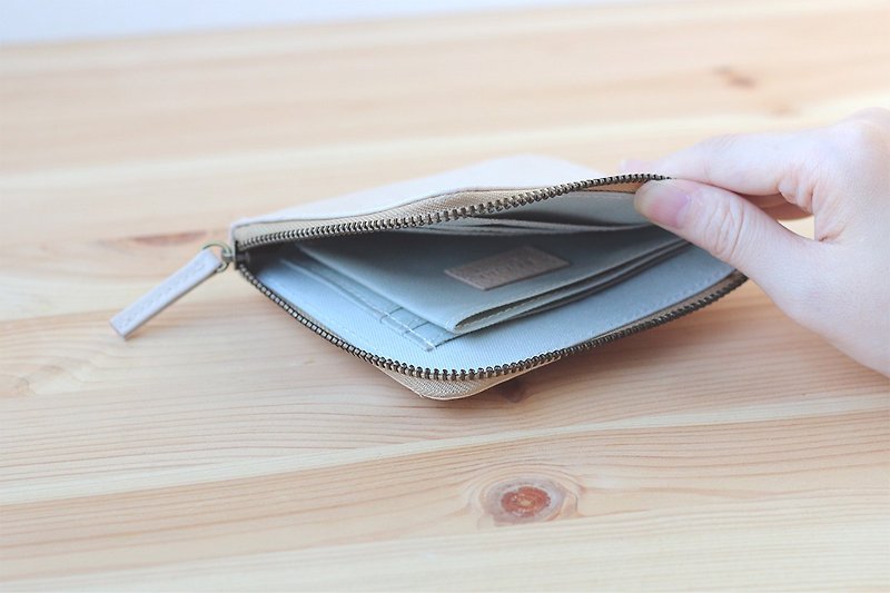 loaf wallet : natural - 銀包 - 真皮 