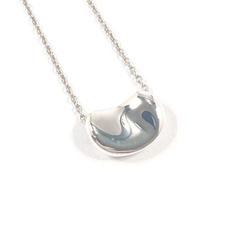 【日本直運．中古美品】蒂芙尼 TIFFANY&Co. 項鍊 豆豆 艾爾莎‧佩瑞蒂 925純銀 飾品 珠寶 經拋光處理 - 項鍊 - 純銀 銀色