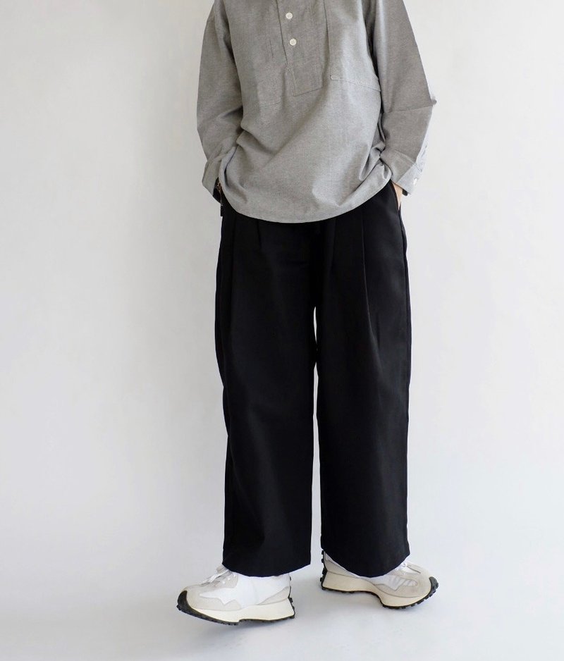 Balloon pants - 男長褲/休閒褲 - 其他材質 卡其色