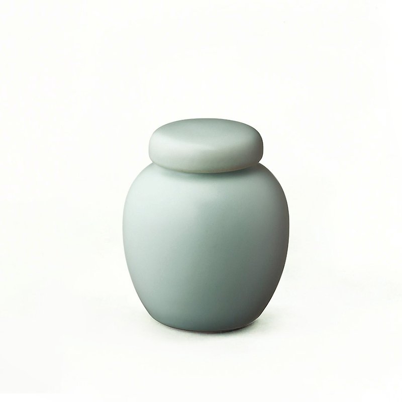 Tao Workshop│Huairu Dalai Tea Caddy (Sky Blue) - Teapots & Teacups - Porcelain 