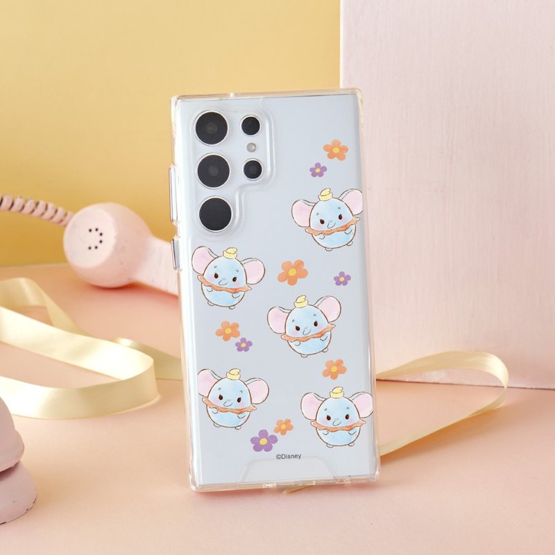 Disney Ufufy-小飛象款防摔透明SAMSUNG手機殼 - 手機殼/手機套 - 塑膠 多色