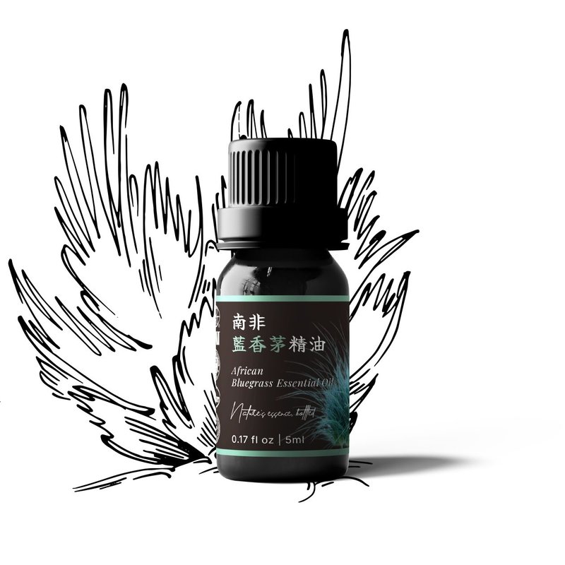 【卡佛香】南非藍香茅精油 - 香氛/精油/擴香 - 玻璃 黑色